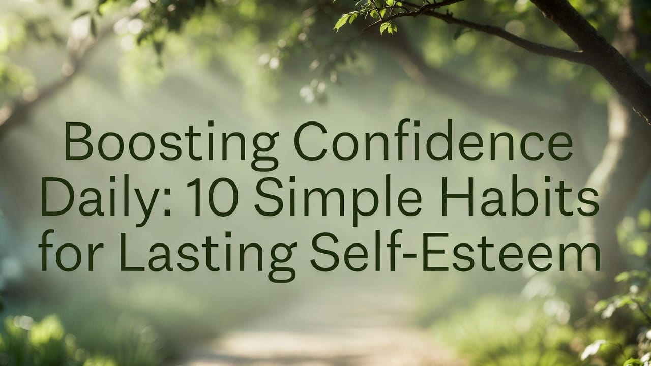 Boosting Confidence Daily: 10 Simple Habits for Lasting Self-Esteem 2 df1090a9 1c04 4725 ba9b cb89712b0e9d